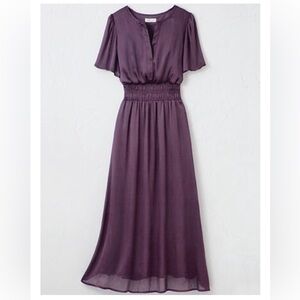 Coldwater Creek Purple Maxi Dress
